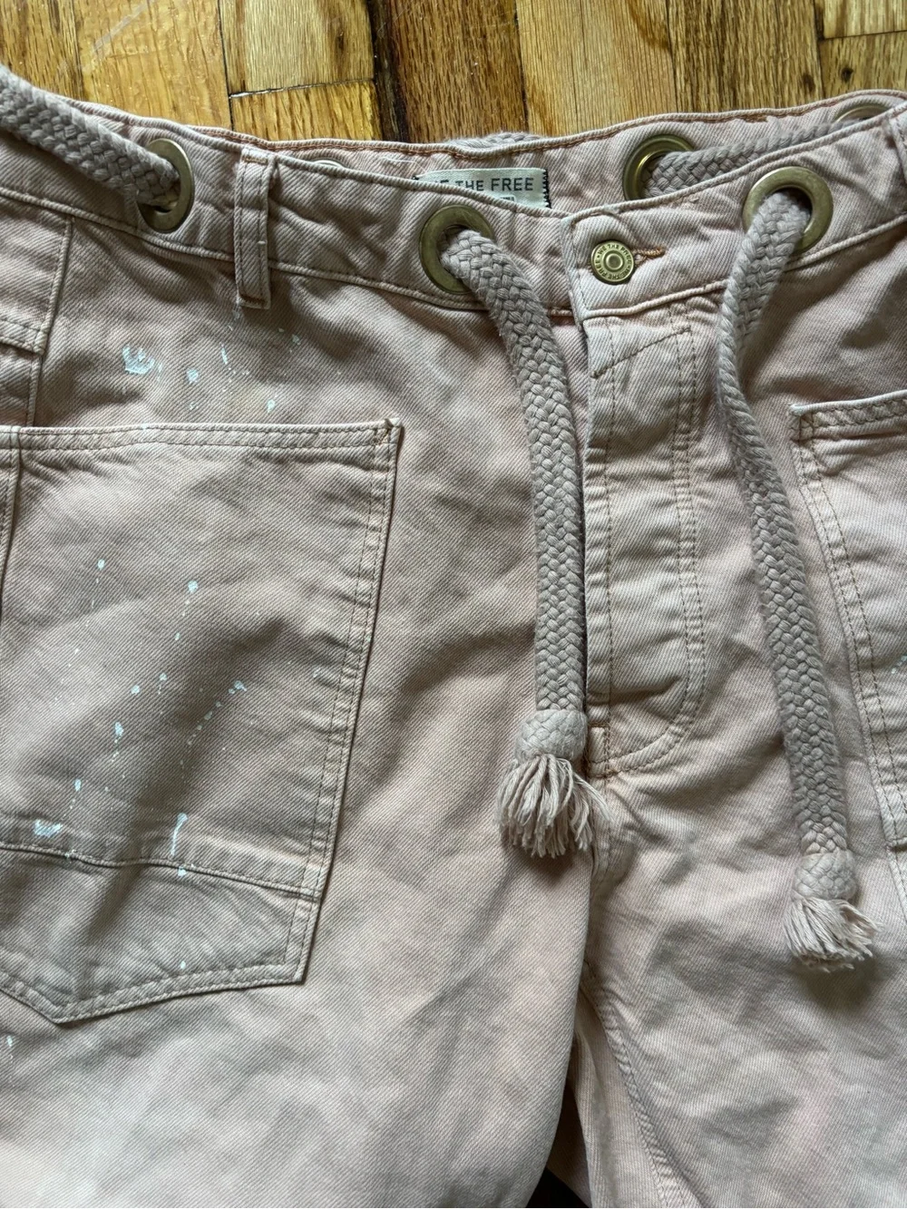 Free people Moxie Jeans (in pink)
